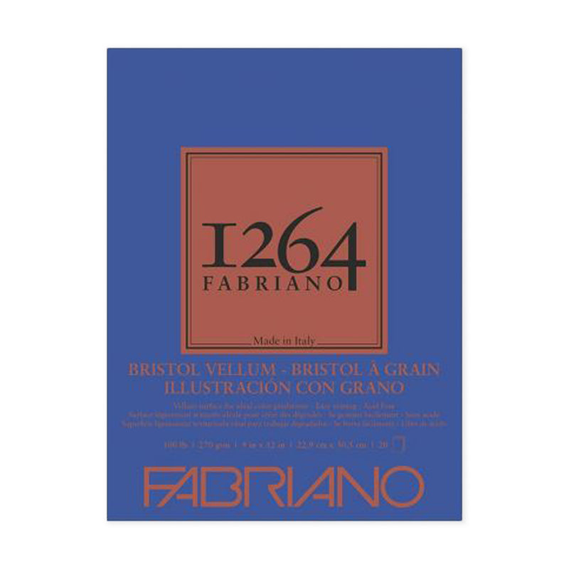 Fabriano 1264 Bristol Smooth & Bristol Vellum Pads