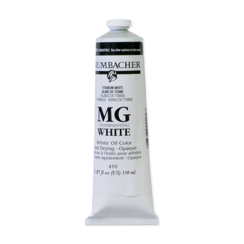 Grumbacher MG Underpainting White Oil Colour - 150ml