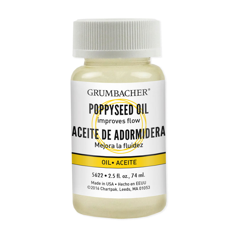 Grumbacher Poppyseed Oil Medium - 2oz