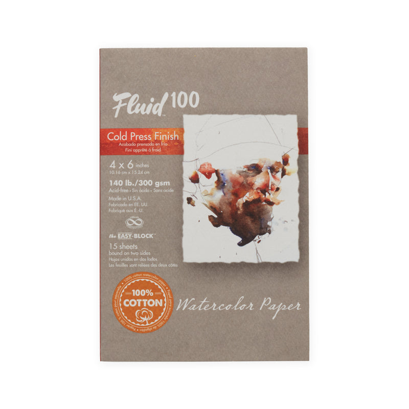 Fluid 100 Watercolour Blocks - Cold Press