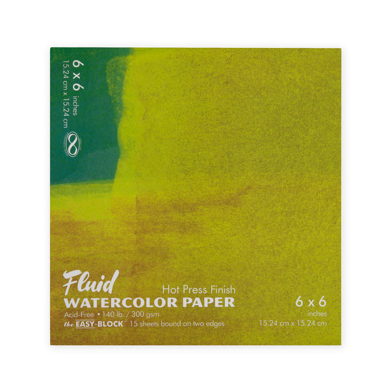 Fluid Watercolour Blocks - Hot Press