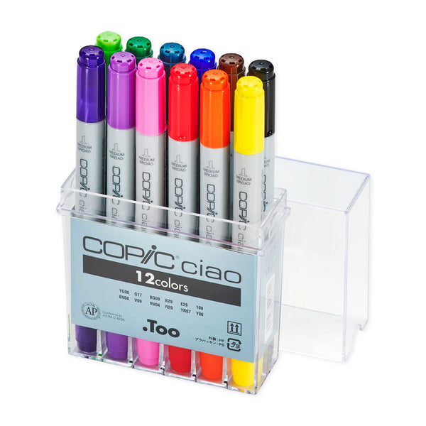 Copic Ciao Markers Basic Set of 12