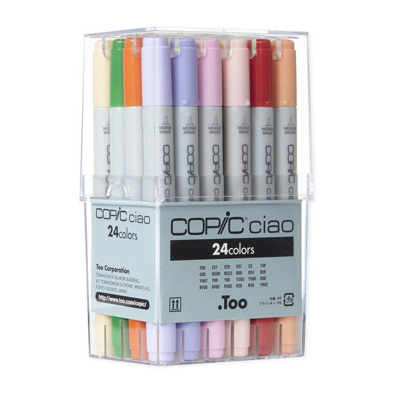 Copic Ciao Markers Basic Set of 24