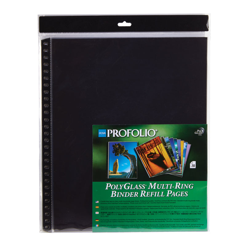 Itoya Art ProFolio PolyGlass Insert 10-Packs