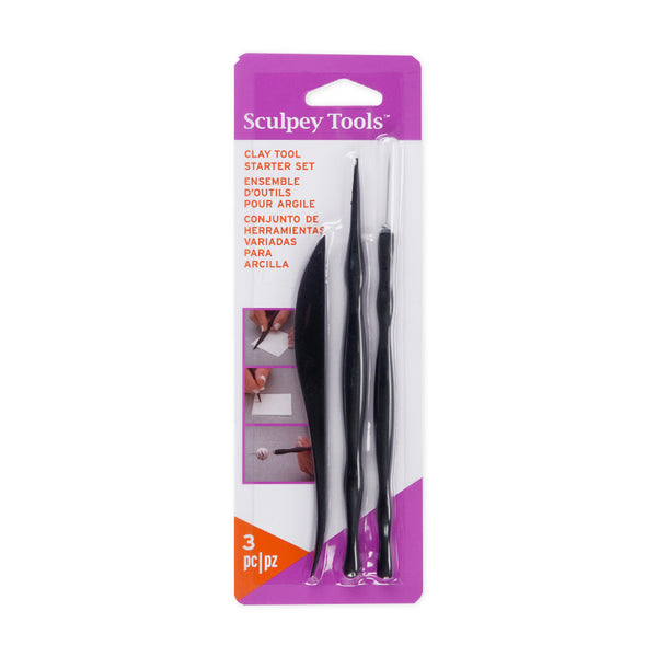 Sculpey Clay Tools Modelling Set of 3