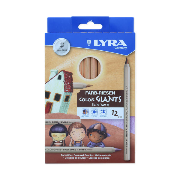 Lyra Skin Tone Colour Pencil Set