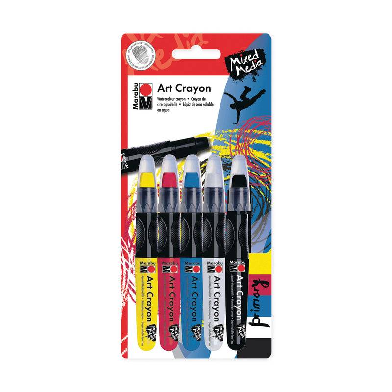 Marabu Art Crayon Set Primary