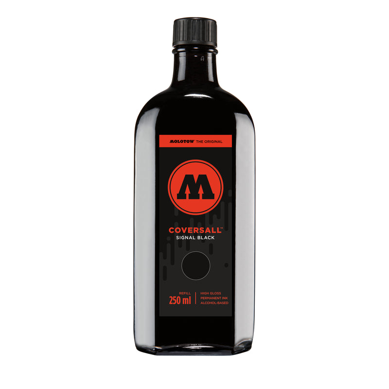 Molotow Coversall Cocktail Signal Black Refill - 250ml
