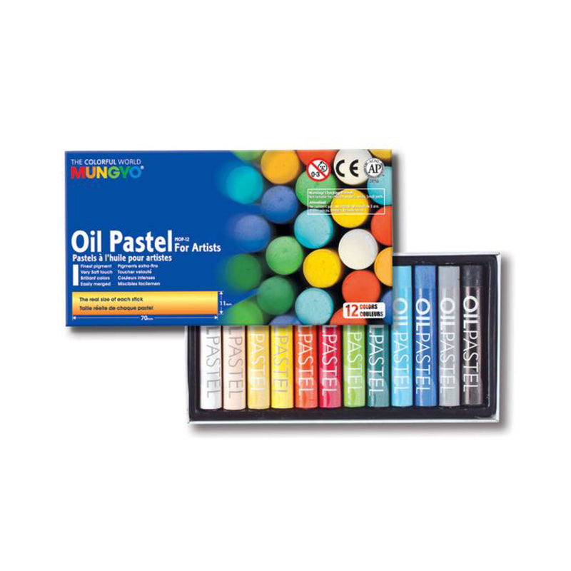 Mungyo Oil Pastel Sets - 12 Set