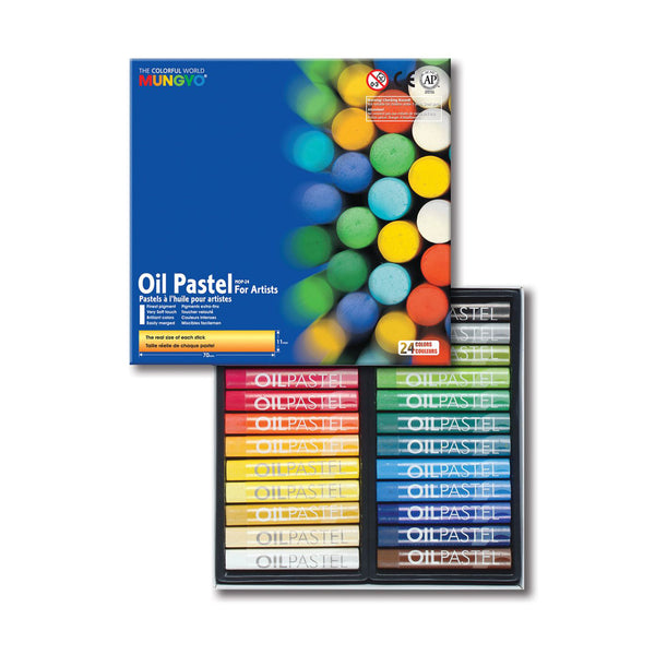 Mungyo Oil Pastel Sets - 24 Set