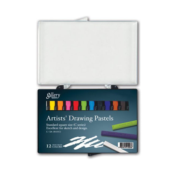 Mungyo Gallery Artists Drawing Pastel Stick Sets - Assorted Set of 12