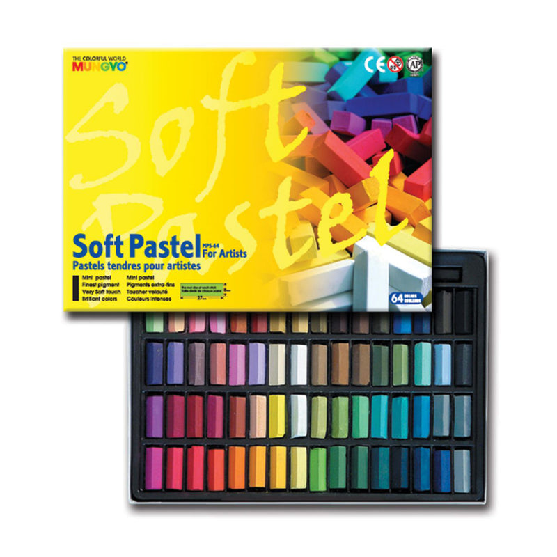 Mungyo Half-Stick Square Chalk Pastels