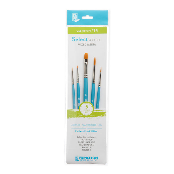 Princeton 3750 Select Value Brush Set #15