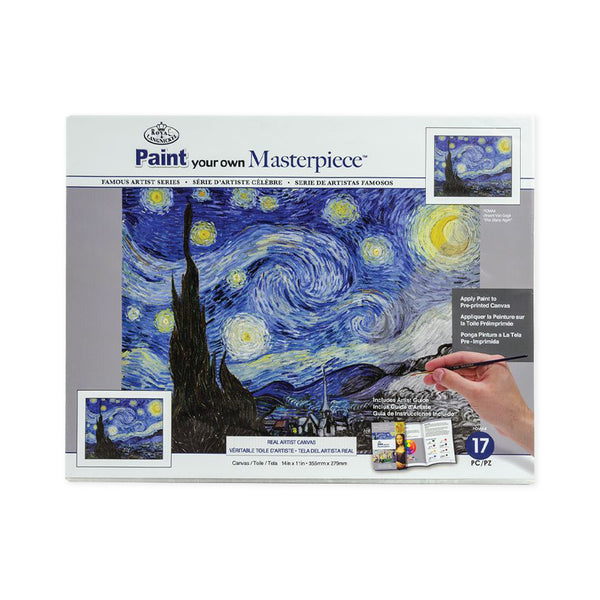 Royal & Langnickel Paint-By-Numbers Masterpiece - The Starry Night