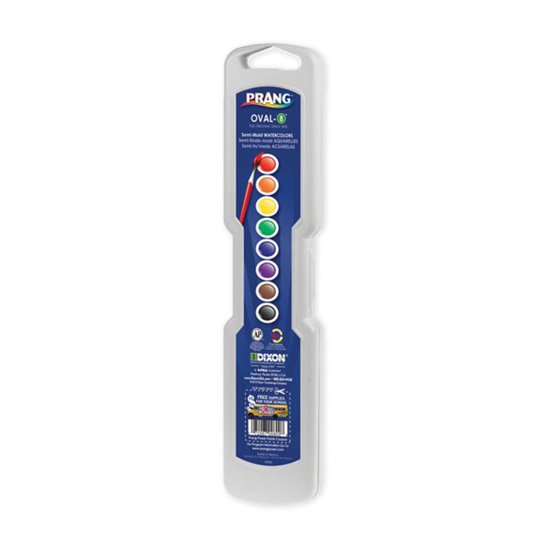 Prang Oval Watercolour Pan Set of 8