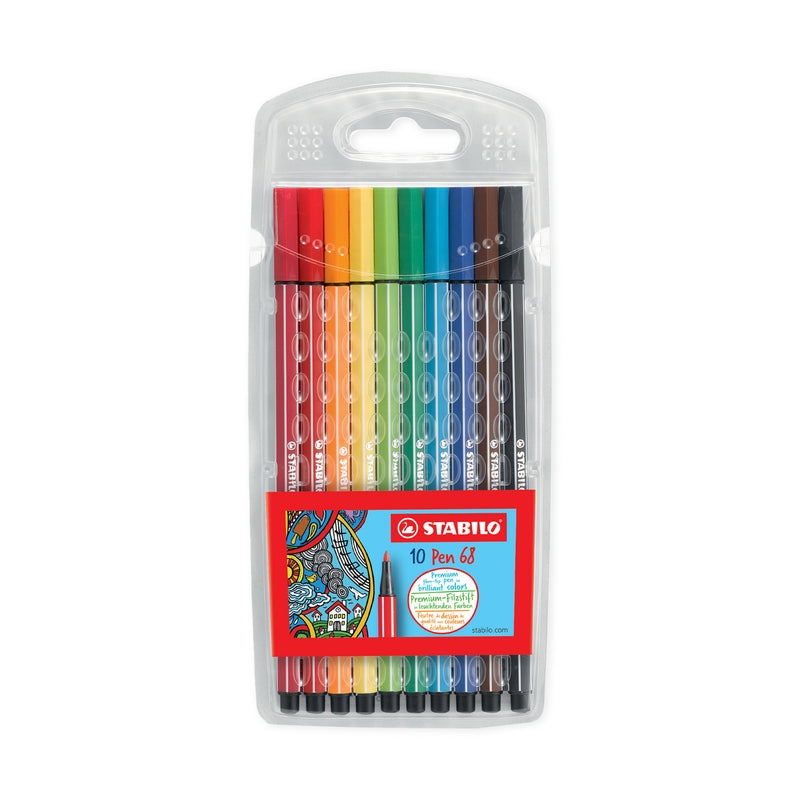 Stabilo Pen 68 Marker Set of 10