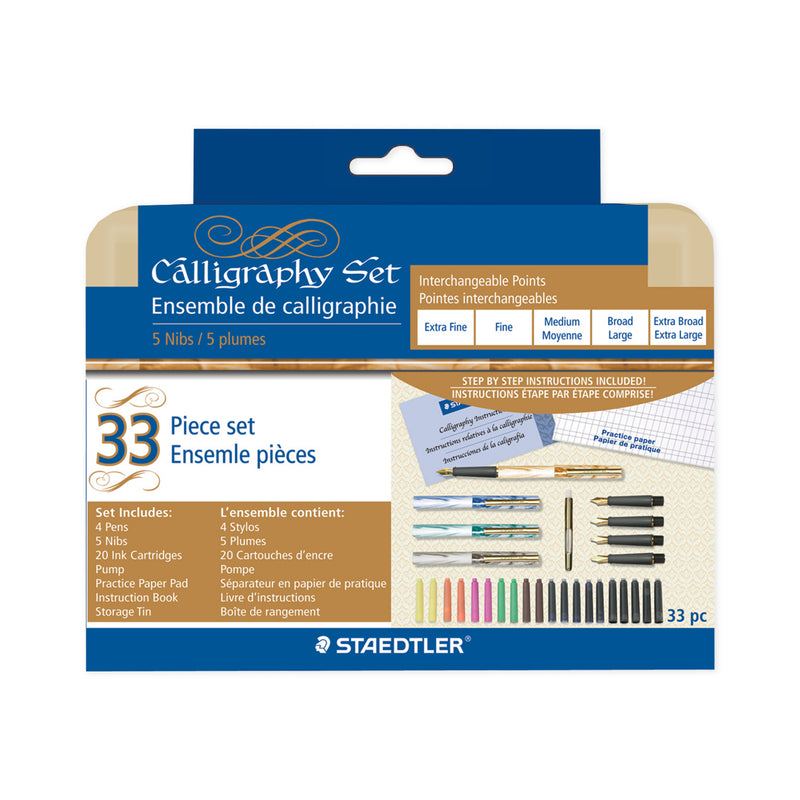 Staedtler Deluxe Calligraphy 33-Piece Set