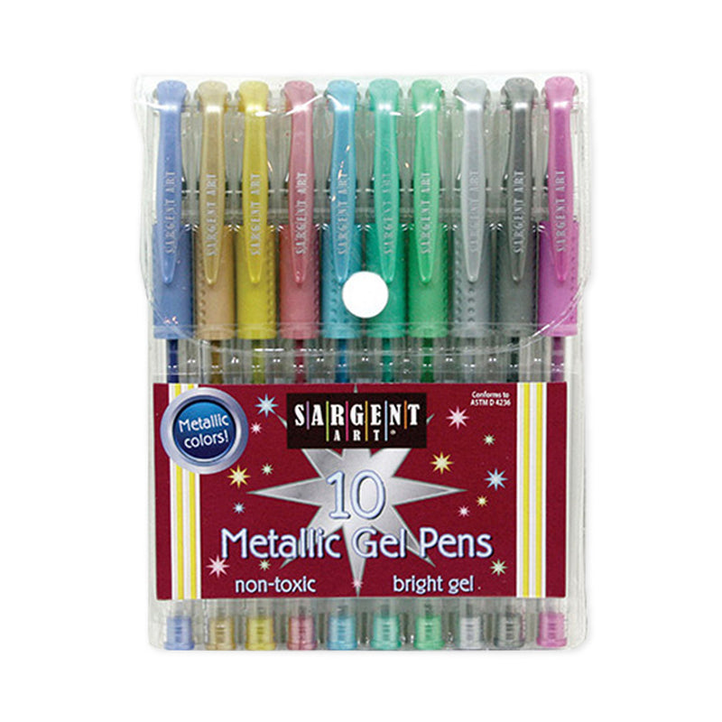 Sargent Art Gel Pen - Set of 10