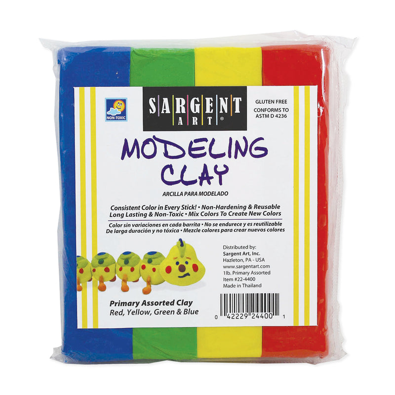 Sargent Art Modeling Clay - Set of 4