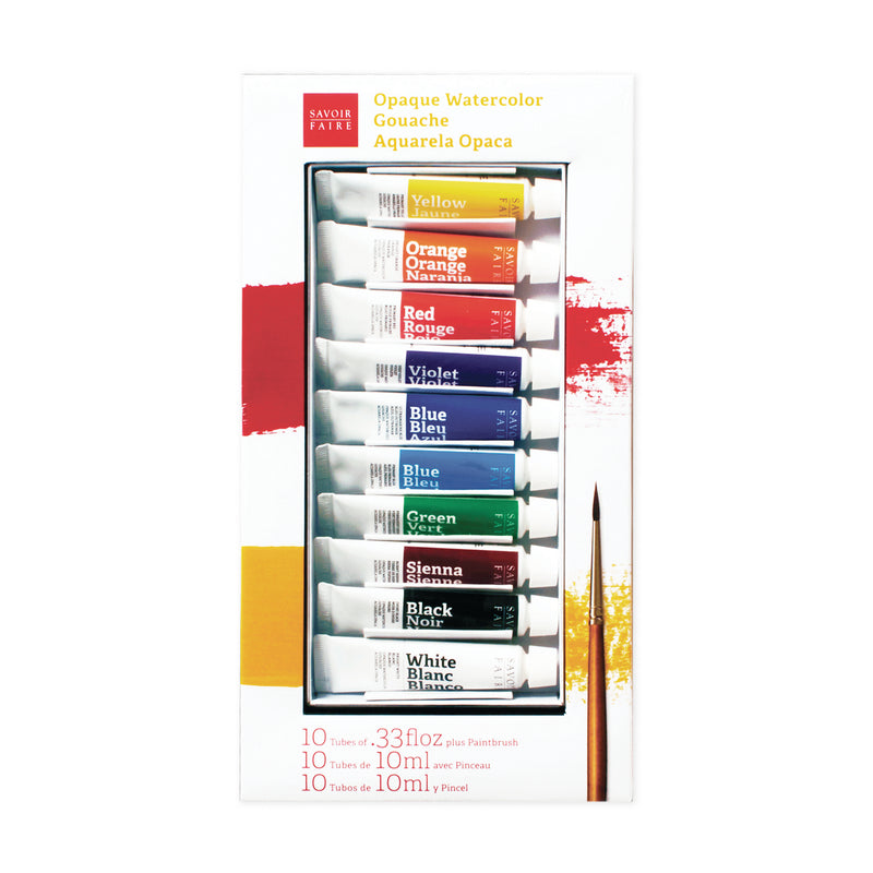 Savoir-Faire Opaque Watercolour Gouache Sets