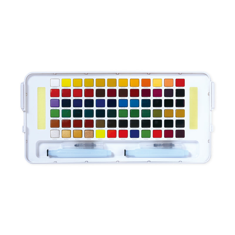 Sakura Koi Watercolour Studio Half-Pan Set of 72