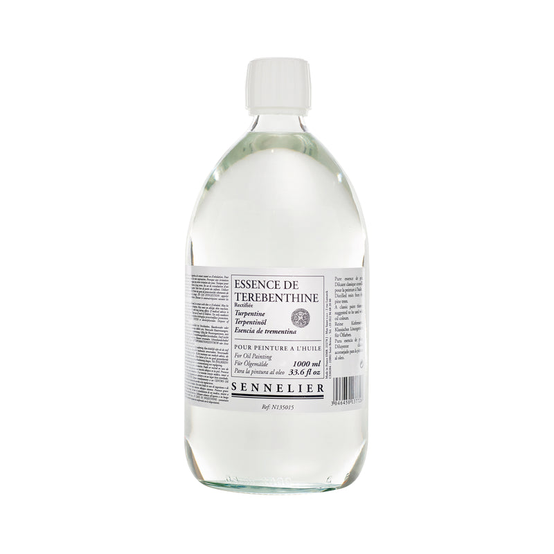 Sennelier Oil Painting Mediums - Rectified Turpentine Spirits 1L