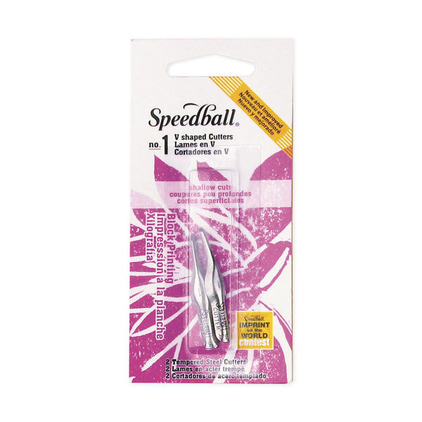 Speedball Linoleum Cutter Blades 2 Packs