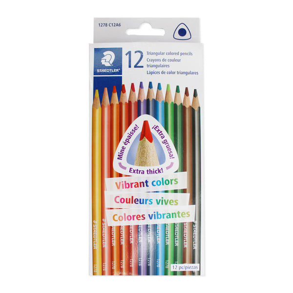 Staedtler Triangle Colour Pencil Set 12