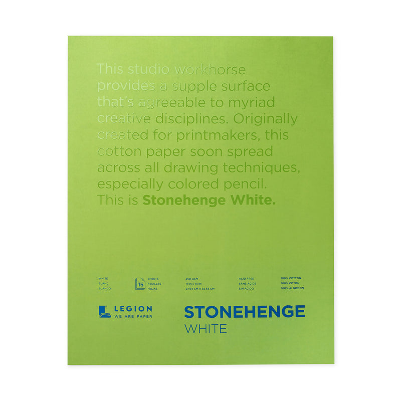 Products Stonehenge Paper Pads White