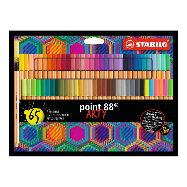 Stabilo 68 Pen Set 65 Piece Wallet