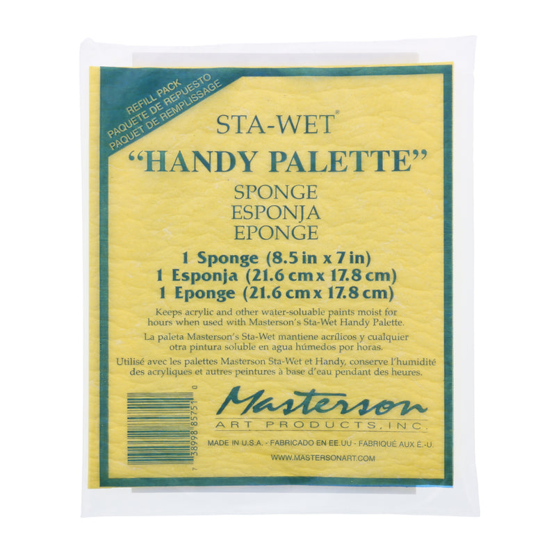 Masterson's Sta-Wet Palette Sponge Refill 8.5 x 7