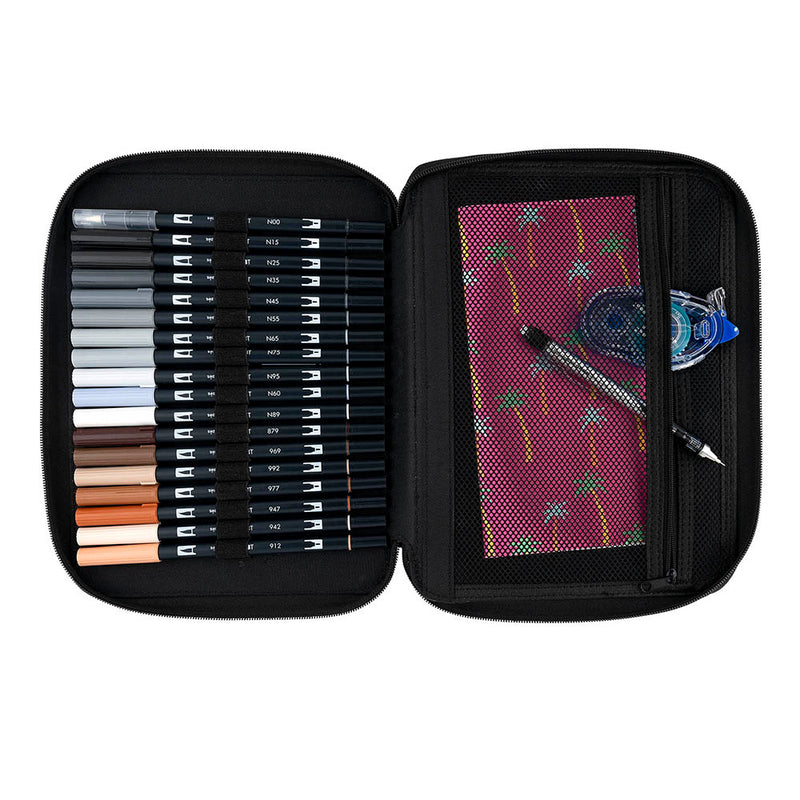 Tombow Dual Brush Marker Zippered Cases