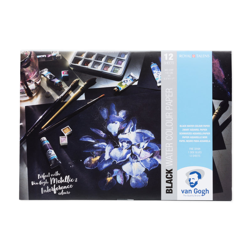 Van Gogh Black Watercolour Paper Pads